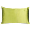 Lemongrass Dreamy Set of 2 Silky Satin King Pillowcases