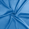 Bright Blue Dreamy Set of 2 Silky Satin King Pillowcases