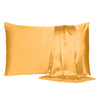 Apricot Dreamy Set of 2 Silky Satin Standard Pillowcases