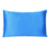 Blue Dreamy Set of 2 Silky Satin Standard Pillowcases
