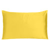 Lemon Dreamy Set of 2 Silky Satin Standard Pillowcases