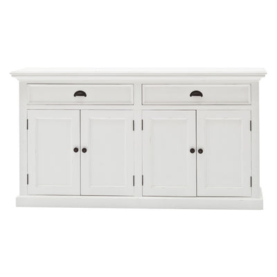 Modern Farmhouse White Buffet Server