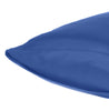 Navy Blue Dreamy Set of 2 Silky Satin Queen Pillowcases