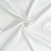 White Dreamy Set of 2 Silky Satin Queen Pillowcases