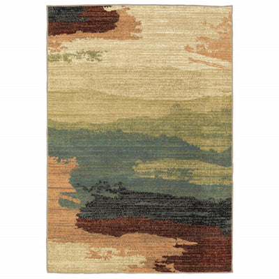 10’ x 13’ Modern Abstract Indoor Area Rug