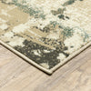 10’ x 13’ Beige and Blue Block Indoor Area Rug