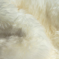 3' x 5' Trio Natural Sheepskin Area Rug