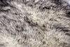 3' x 5' Gray Ombre Natural Sheepskin Area Rug