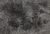 3' x 5' Gray Natural Rectangular Sheepskin Area Rug