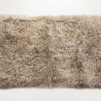 3' x 5' Taupe Natural Rectangular Sheepskin Area Rug