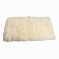 2' x 5' Natural Rectangular Sheepskin Area Rug