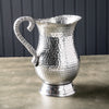 Hand Hammered Stainless Steel Pitcher