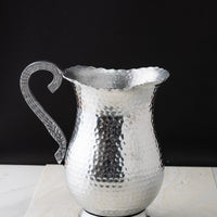 Hand Hammered Stainless Steel Pitcher