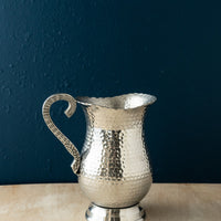 Hand Hammered Stainless Steel Pitcher