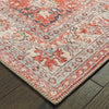 4’x6’ Red and Gray Oriental Area Rug