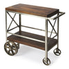 Vintage Style Rolling Server Bar Cart