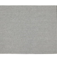 Set of EightDull Green Striped Placemats