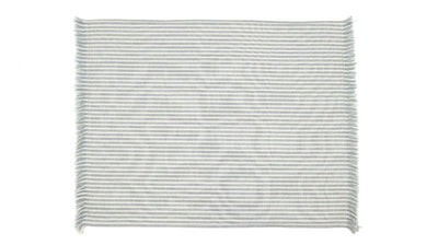 Set of Eight Periwinkle Striped Placemats