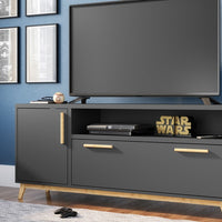 Tv Stand with Large Door