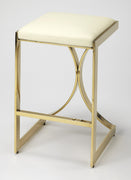 Gold Plated Counter Stool