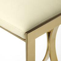 Gold Plated Counter Stool