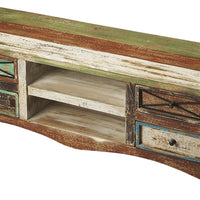 Decatur Recycled Wood Entertainment Console