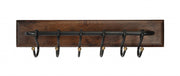 Glendo Iron &amp; Wood Wall Rack