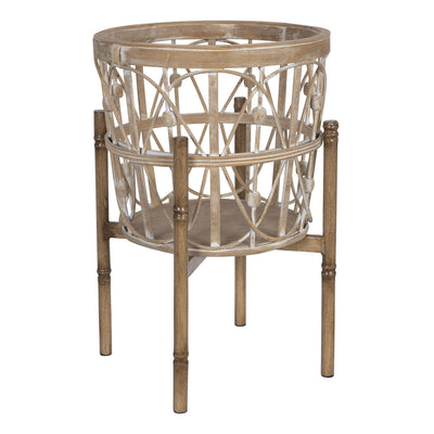 Bohemian Bamboo Plant Stand