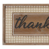 Wooden Thankful Wall Plaque