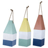 Set of Three Buoy Shaped Decor Pieces