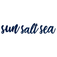 Blue Wooden Sun Salt Sea Wall Décor