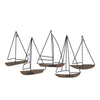 Metal and Wood Sailboat Wall Décor