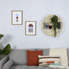 Contemporary Abstract Moon Wall Frame Décor