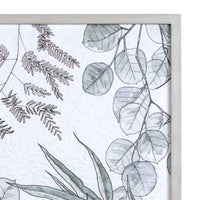 Botanical Themed Leaf Framed Wall Art