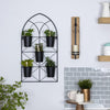 Metal Plant Pots Wall Hanging