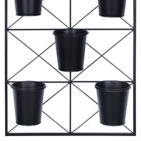 Metal Plant Pots Wall Hanging