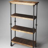 Fontainebleau Industrial Chic Bookcase