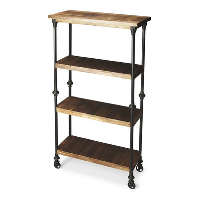 Fontainebleau Industrial Chic Bookcase