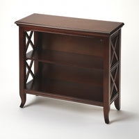 Newport Plantation Cherry Low Bookcase