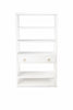 Lark White Bookshelf