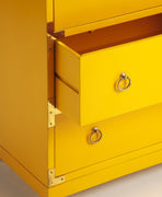 Ardennes Yellow Campaign Accent Chest