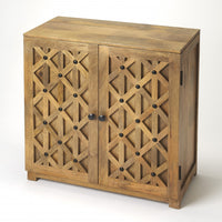 Corona Mango Wood Console Cabinet