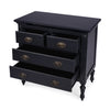 Easterbrook Black 4 Drawer Chest