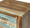 Rustic Shutter Painted Accent Cabinet