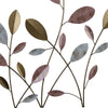 Muted Metal Botanical Stem Wall Décor