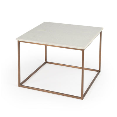 Holland Marble & Metal Coffee Table