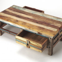 Reverb Painted Rustic Coffee Table