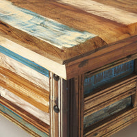 Reverb Painted Rustic Coffee Table