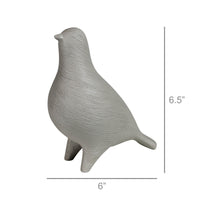 Jumbo Textured Ceramic Bird Sculpture