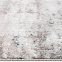 2’ x 3’ Navy Blue Distressed Striations Scatter Rug